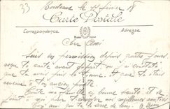 VINTAGE POSTCARD Bordeaux the Place of the Comedy and the Street Sainte Catherine