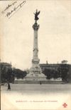CPA Bordeaux Le Monument des Girondins