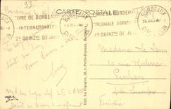 CPA Bordeaux La Gare Saint Jean et L'Hotel Terminus