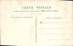 VINTAGE POSTCARD Bordeaux the Columns Rostrales Tram