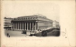 CPA Bordeaux Le Grand Theatre