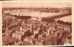 CPA Bordeaux Panorama de la tour Saint Michel