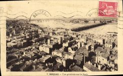 CPA Bordeaux Vue Generale Sur la Rade