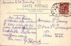 CPA Arcachon Route de la corniche 