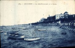 CPA Arcachon La jetee promenade et le bassin