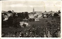 MODERN CARD Holy Emilion View vineyards