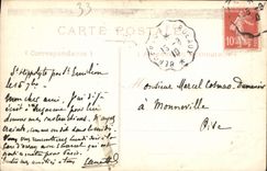 VINTAGE POSTCARD St Emilion Old door of Cadene