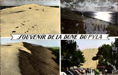 MODERN CARD To remember of the dune of Pyla