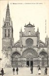 VINTAGE POSTCARD Bazas Catherale St Jean