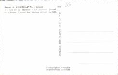 MODERN CARD Road of Combe Laval Collar of the machine the new tunnel and the old tunnel of the monks