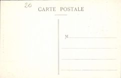 VINTAGE POSTCARD Surroundings of St Jean in Royans Road of Combe Laval to the drill of Slow