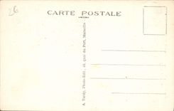 VINTAGE POSTCARD Nyons Frontage of the Vault of Notre Dame Old Randonne tower
