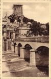 CPA Crest Le Pont sur la Drome et la Tour
