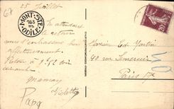 POSTAL de la VENDIMIA el convento del montaje co. Odile