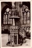 POSTAL Estrasburgo de la VENDIMIA la catedral el púlpito