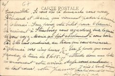 VINTAGE POSTCARD Obernai Old woman Tower And Monument Of the Canon