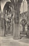 POSTAL Straseburg Inneres de la VENDIMIA del órgano de Munsters
