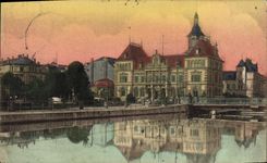 VINTAGE POSTCARD Mulhouse Posts