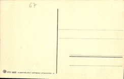 Auf Kaufhaus U Munster de Strassburg Blick de la POSTAL de la VENDIMIA