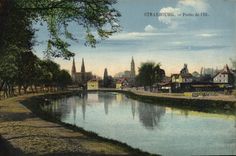 Enfermedad izquierda de Strassburg de la POSTAL de la VENDIMIA