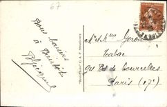 POSTAL MODERNA casa de Estrasburgo Kammerzell