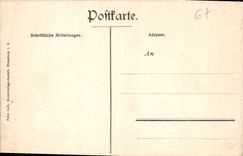 POSTAL Estrasburgo Kaiser Withelm Strasse de la VENDIMIA