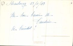 VINTAGE POSTCARD Strasbourg Kleberplatz