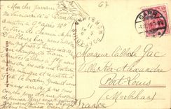 VINTAGE POSTCARD co. Odile