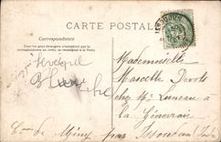 VINTAGE POSTCARD Fantasy Good Woman and Happy Year