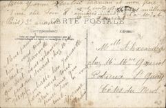 VINTAGE POSTCARD Fantasy Woman Red Cross