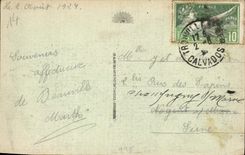 CPA Deauville La Plage Fleurie Les parterres fleuris et le casino