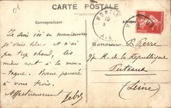 CPA Montluel Vue Generale Prise du Coteau St Barthelemy