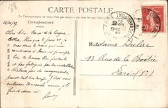 VINTAGE POSTCARD the Lake and the Town of Gerardmer