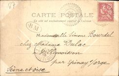 VINTAGE POSTCARD Seen of Limoges Remembering of the Limousin Child Folklore