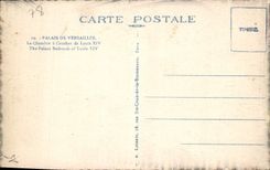 CPA Versailles Le Chambre a Coucher de Louis XIV