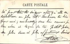 VINTAGE POSTCARD Epinal Country cottage of the Castle