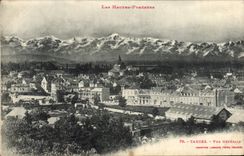 VINTAGE POSTCARD Tarbes View