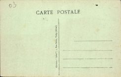 VINTAGE POSTCARD Chouvigny the Road and Sioule in the Falls