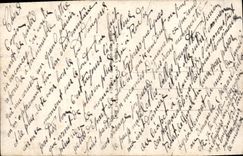 VINTAGE POSTCARD Fantasy Woman Guitar