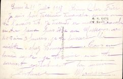 VINTAGE POSTCARD Fantasy Happy Woman Militaria Soldier Festival