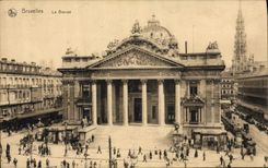 CPA Bruxelles La Bourse