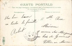 POSTAL Trouville de la VENDIMIA la caminata vista del martirio