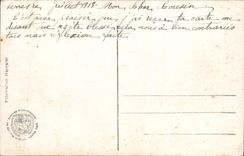 CPA Dans la Tranchee Soldat Militaria 