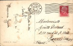 El fuori de Roma Basilica di Pedro de la POSTAL de la VENDIMIA la emparedó Chiostro