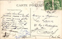 VINTAGE POSTCARD Honfleur Old Church Holy Etienne