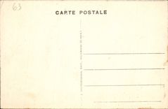 CPA La Bourboule Cascade du Barrage sur la Dordogne