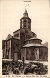 CPA Orcival La Basilique Marche