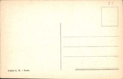 Puerto deportivo de del Littorio E Ministero del pez gordo de Roma de la POSTAL de la VENDIMIA