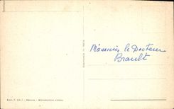 VINTAGE POSTCARD Genova Alture di Castelletto