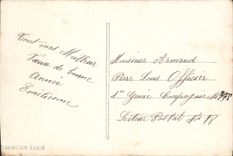 VINTAGE POSTCARD Fantasy Children Soldier Militaria Dragon